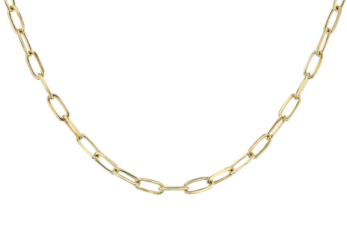K310-05531: PAPERCLIP XL (18IN, 5.2MM, 14KT, LOBSTER CLASP)