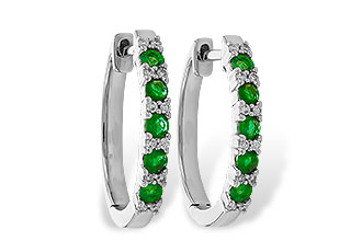 K310-07331: EARR .40 EMERALD .50 TGW