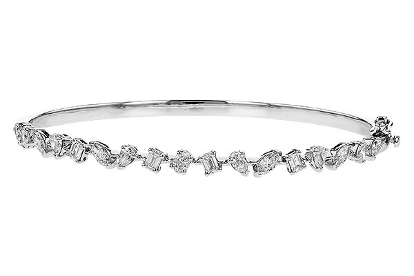 K310-07349: BANGLE 1.70 TW FANCY CUT DIAS