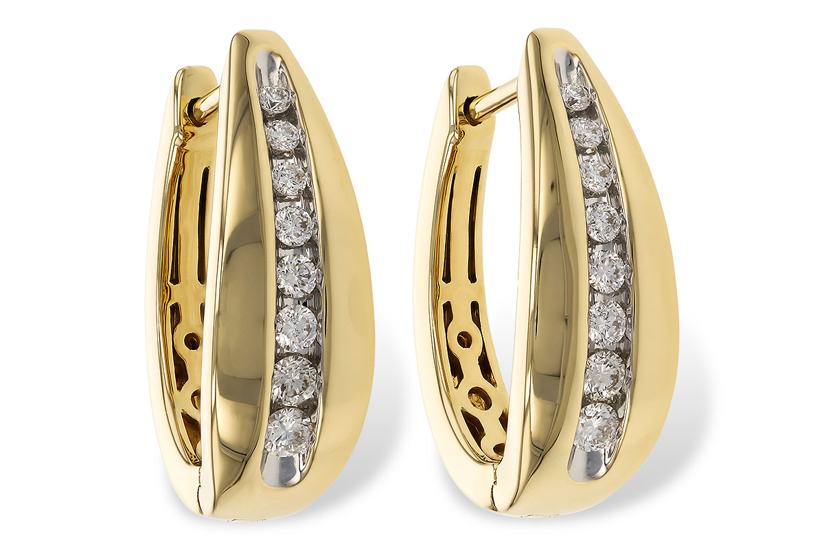 K310-08194: EARRINGS .40 TW