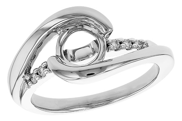 K310-08258: LDS SEMI DIA RG .09 TW (FOR 1CT BR)
