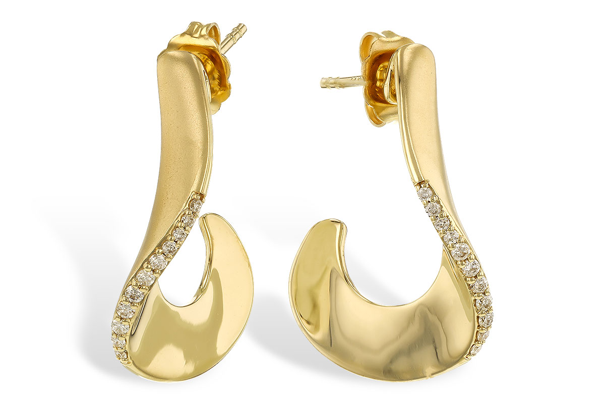 K310-90949: EARRINGS .14 TW