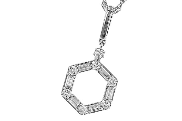 K310-90994: NECKLACE .14 BAG .35 TW