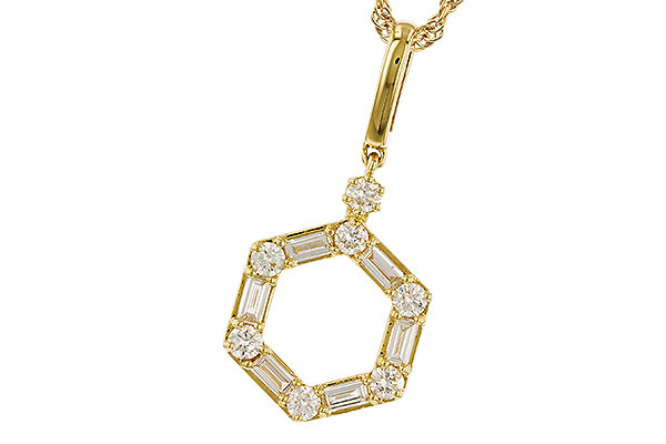 K310-90994: NECKLACE .14 BAG .35 TW