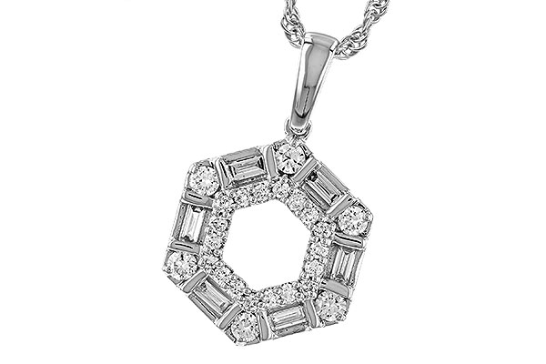 K310-91840: NECKLACE .14 TW BAG .50 TW
