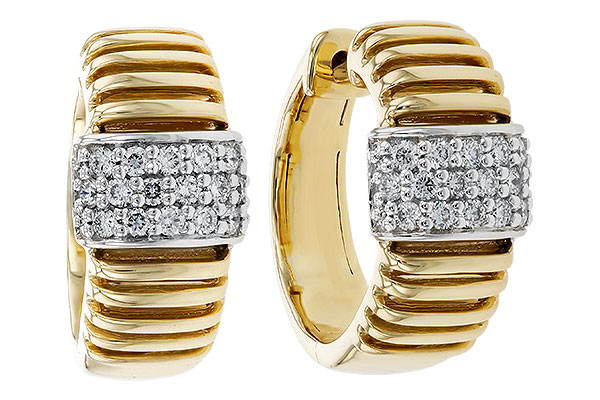 K310-91867: EARRINGS .23 TW