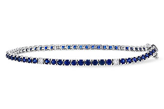 K310-91885: BRACELET 3.27 TW SAPP 3.52 TGW (7")