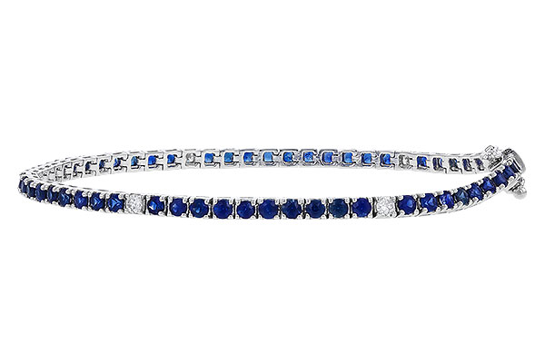 K310-91885: BRACELET 3.27 TW SAPP 3.52 TGW (7")