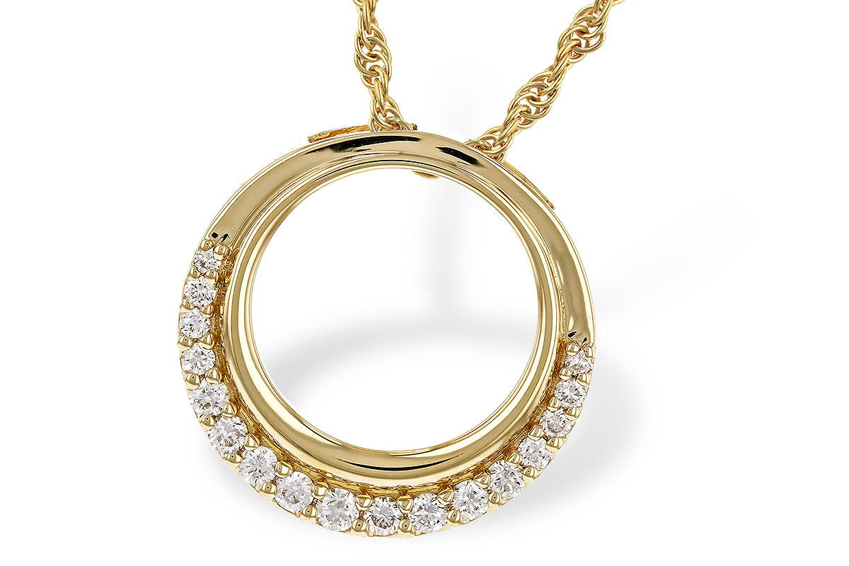 K310-96385: NECKLACE .20 TW
