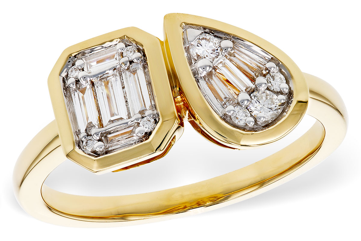 K310-98249: LDS DIA RG .17 TW BAGUETTE .25 TW