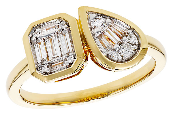 K310-98249: LDS DIA RG .17 TW BAGUETTE .25 TW
