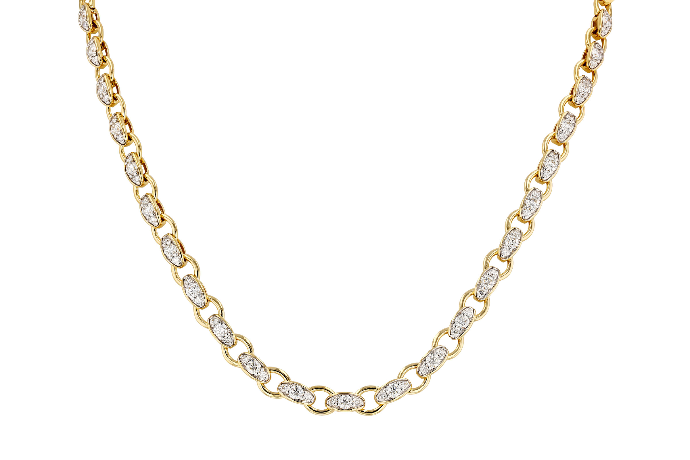 K311-83649: NECKLACE 3.18 TW (17.25")