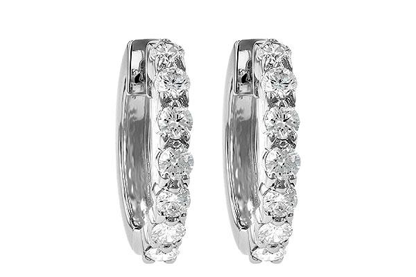 L037-30012: EARRINGS 1.00 CT TW