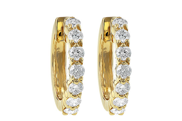 L037-30012: EARRINGS 1.00 CT TW