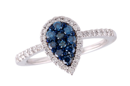 L222-80940: LDS DIA RG .23 BLUE DIA .49 TW