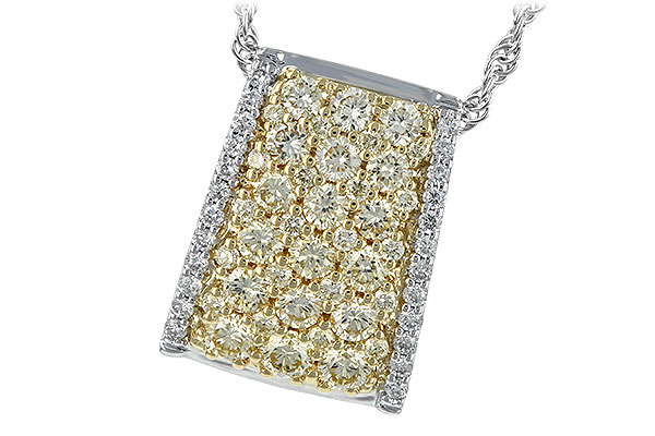 L225-47312: NECK .95 YELLOW DIAS 1.09 TW