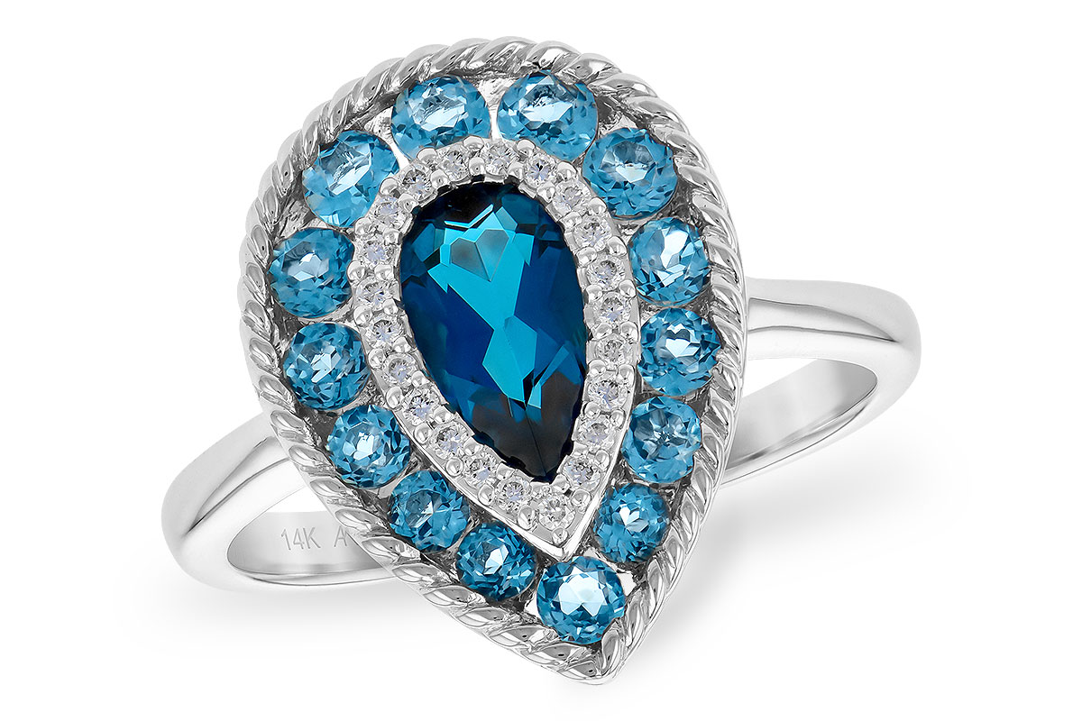 L226-40076: LDS RG 1.52 TW BLUE TOPAZ 1.60 TGW