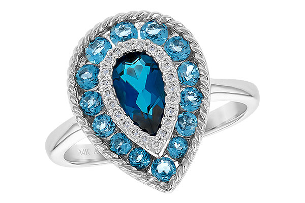 L226-40076: LDS RG 1.52 TW BLUE TOPAZ 1.60 TGW
