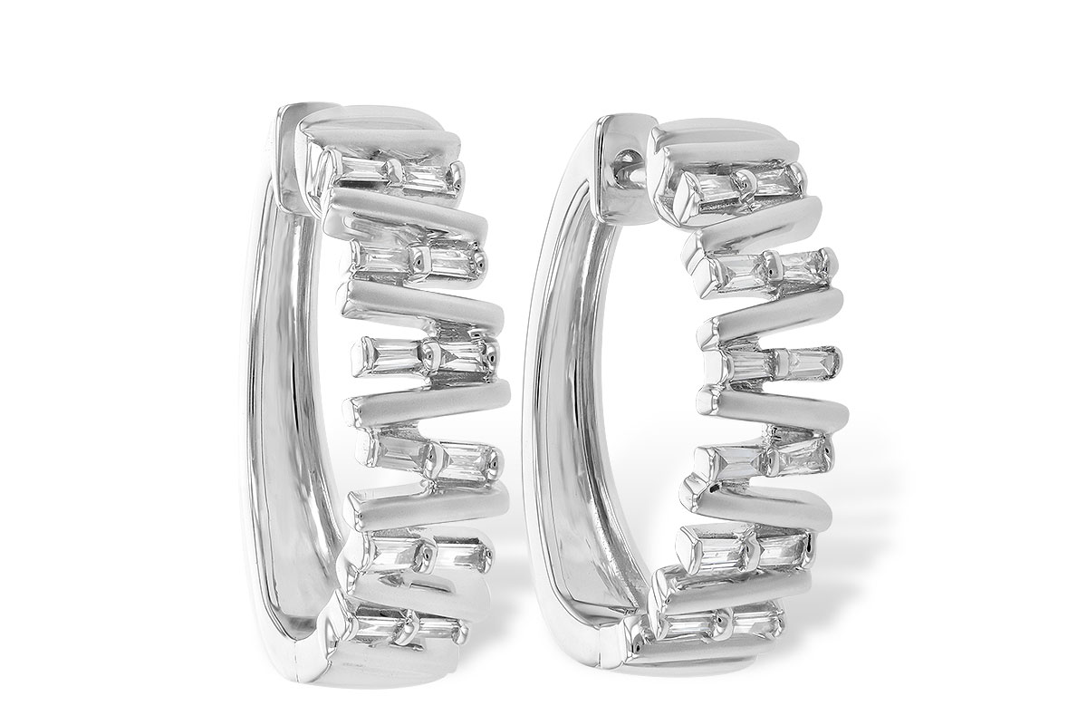 L226-40985: EARR .30 TW BAGUETTE DIAS