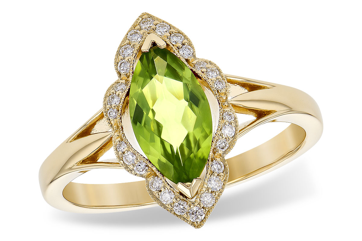 L226-41885: LDS RG .94 PERIDOT 1.05 TGW