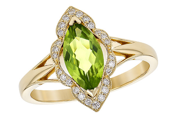 L226-41885: LDS RG .94 PERIDOT 1.05 TGW