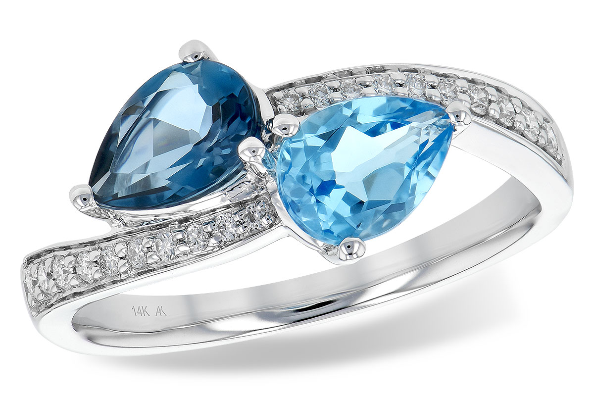 L226-42776: LDS RG 1.52 BLUE TOPAZ 1.66 TGW
