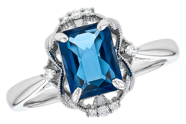 L309-11849: LDS RG 1.70 LONDON BLUE TOPAZ 1.76 TGW
