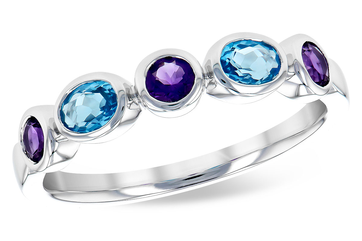 L309-11858: LDS RG .65 SEMI-PRECIOUS TW (AMY,BLUE TOPAZ)