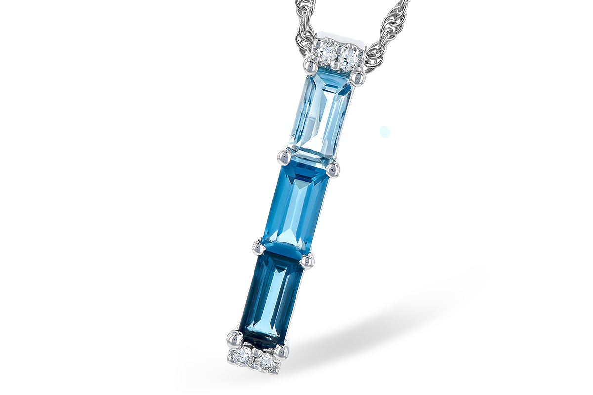 L309-11867: NECK 1.26 BLUE TOPAZ 1.30 TGW
