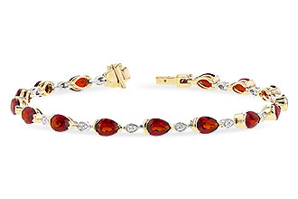 L309-12749: BRACELET 6.44 GARNET 6.60 TGW