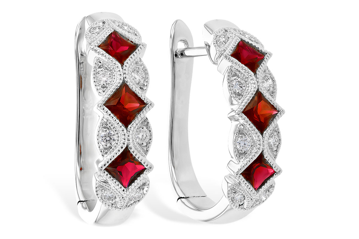 L309-14603: EARR .75 RUBY .87 TGW
