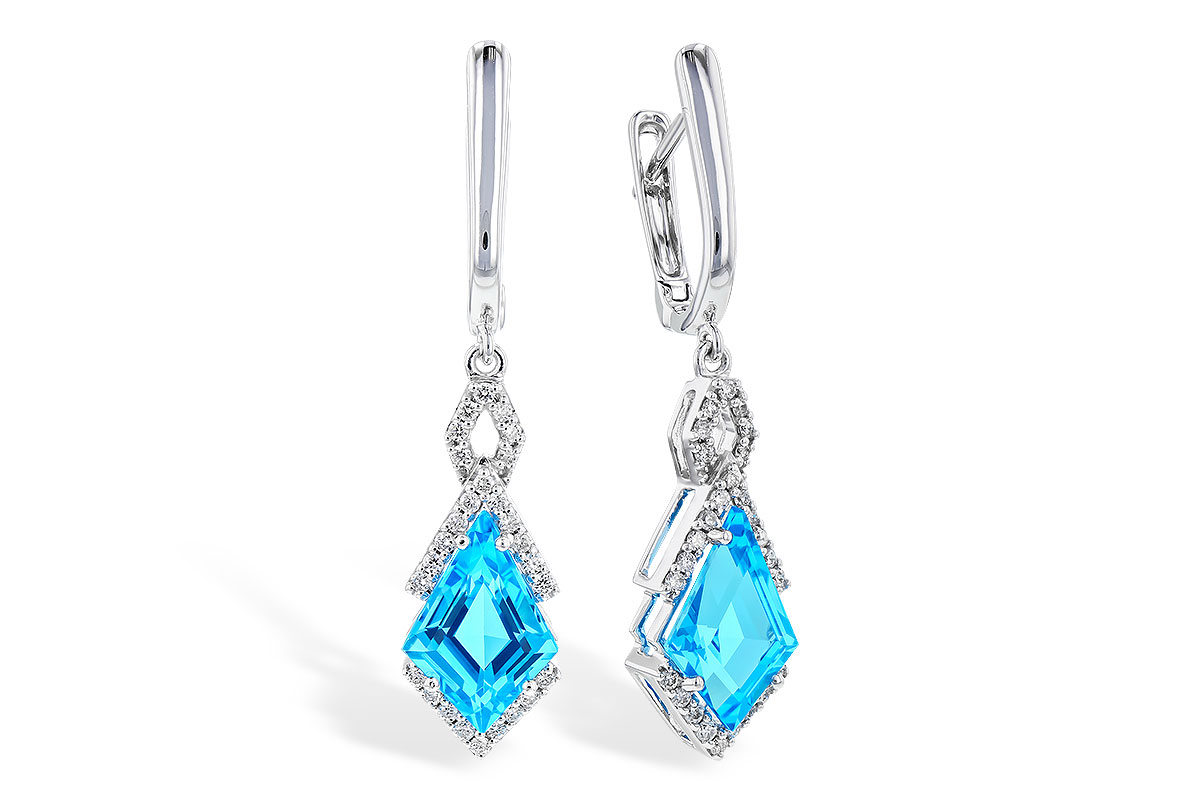 L310-01858: EARR 2.72 TW BLUE TOPAZ 2.90 TGW