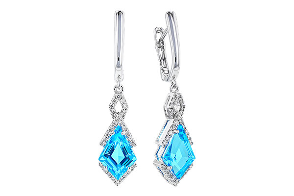 L310-01858: EARR 2.72 TW BLUE TOPAZ 2.90 TGW