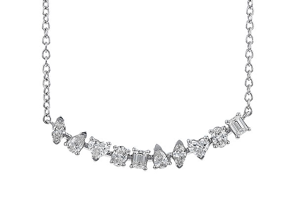 L310-06412: NECKLACE .70 TW FANCY CUT DIAS (18")