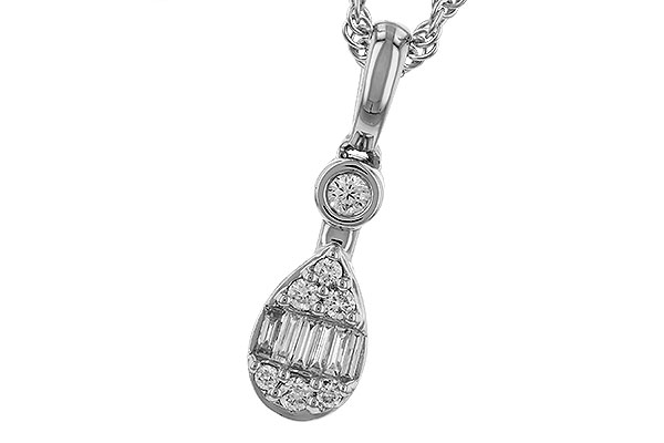 L310-91821: NECKLACE .05 BAG .14 TW