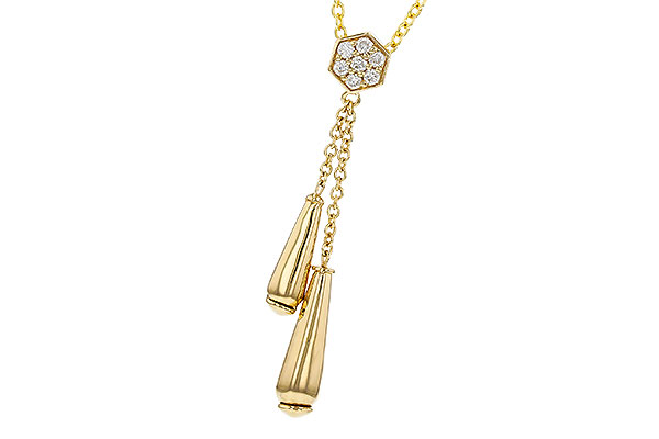 L310-91867: NECKLACE .11 TW