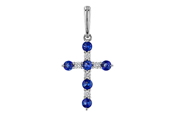 L310-92740: PENDANT .34 TW SAPP .42 TGW