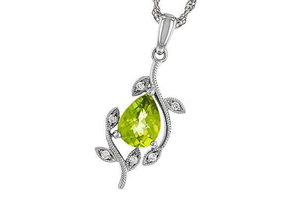 L310-93676: NECKLACE 1.16 PERIDOT 1.21 TGW (8x6MM PER)