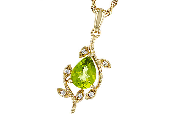 L310-93676: NECKLACE 1.16 PERIDOT 1.21 TGW (8x6MM PER)