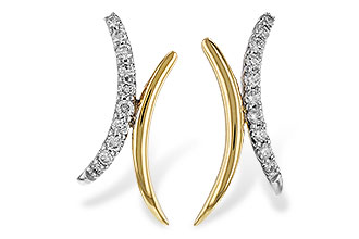 L310-95521: EARRINGS .15 TW