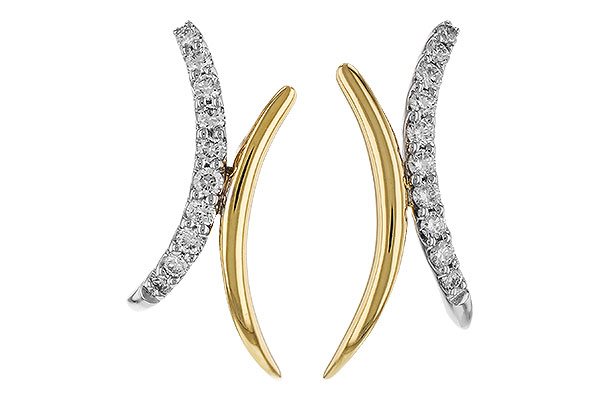 L310-95521: EARRINGS .15 TW
