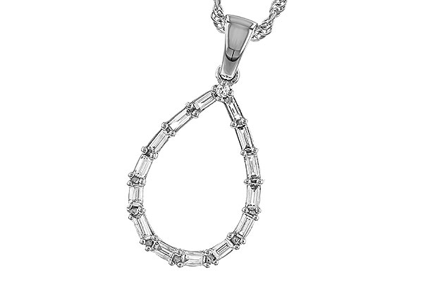 L310-96385: NECKLACE .27 BAG .28 TW