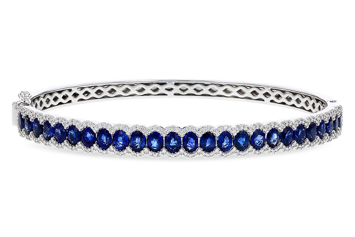 L310-98194: BANGLE 5.09 TW SAPPHIRE 5.65 TGW