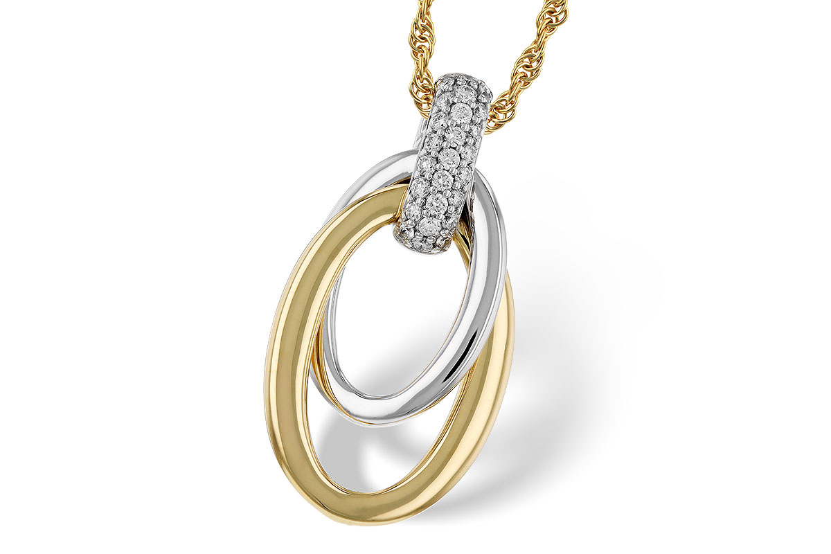 L310-99094: NECKLACE .15 TW