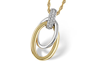 L310-99094: NECKLACE .15 TW