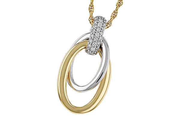 L310-99094: NECKLACE .15 TW