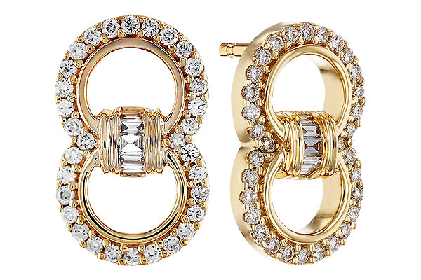 L311-81821: EARRINGS .05 TW BAGS .28 TW