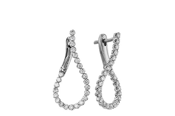 L311-81867: EARRINGS .50 TW