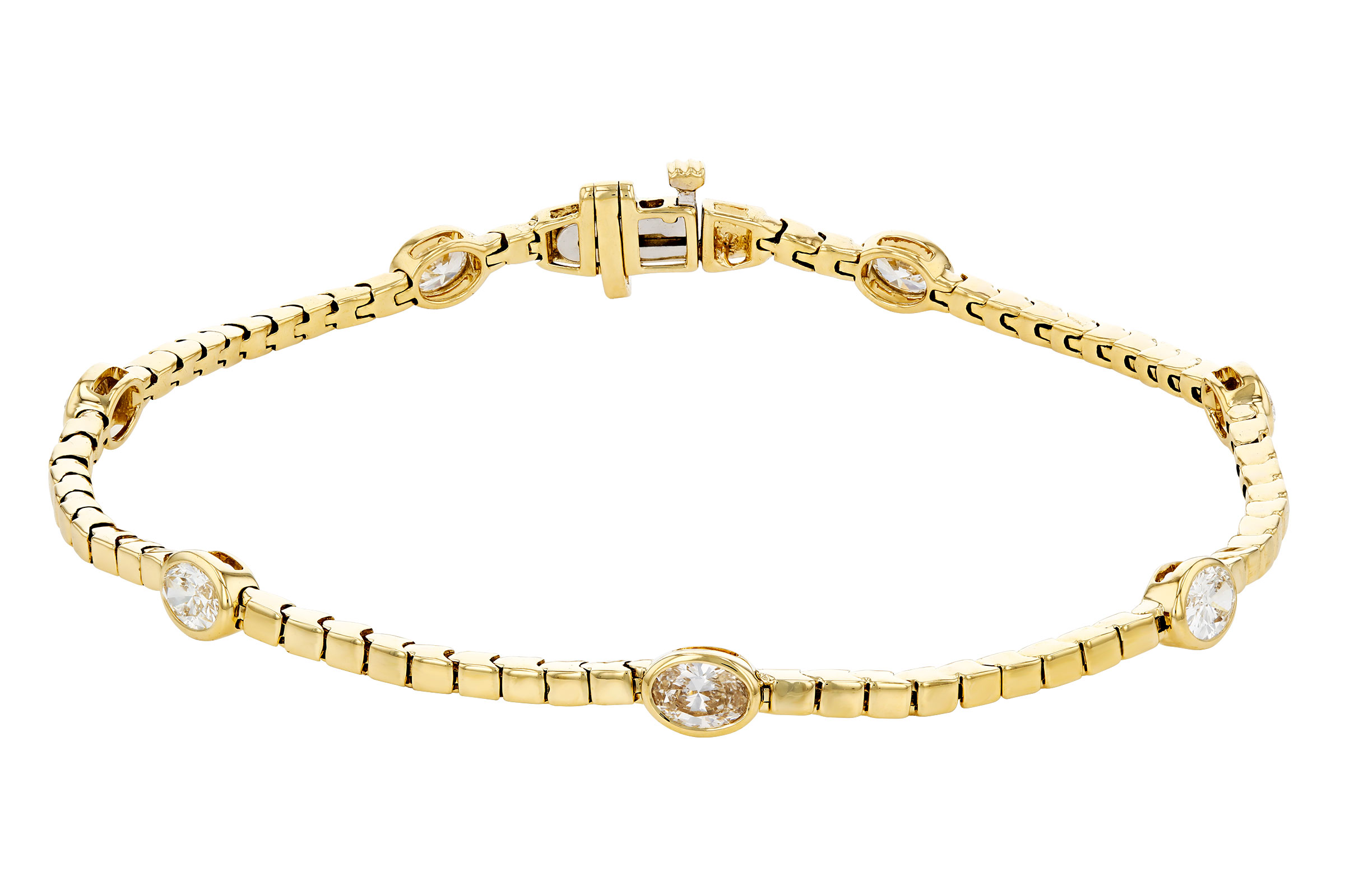 L311-83694: BRACELET 1.30 TW OVAL DIA (7")