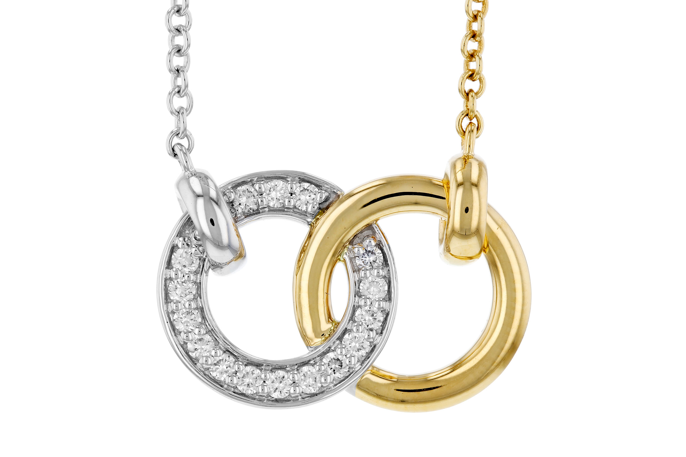 L311-83703: NECKLACE .20 TW (18")